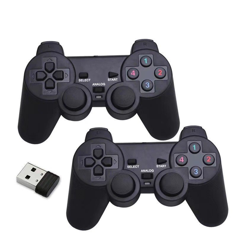 Tay cầm máy chơi game Stick PS1 PS2 NES game pad không dây thế hệ mới