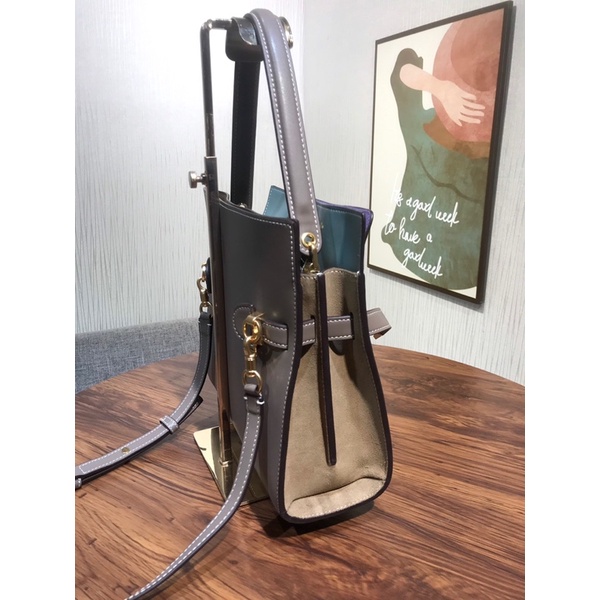 Túi xách nữ da thật cao cấp hiệu Tory Burch dòng LEE RADZIWILL DOUBLE BAG hàng vip 1-1