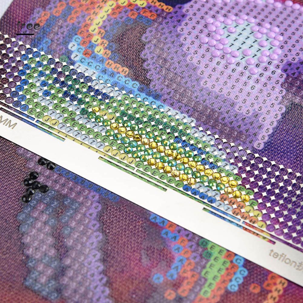 Thước làm tranh vải thêu đính đá bằng thép không gỉ cao cấp DIY