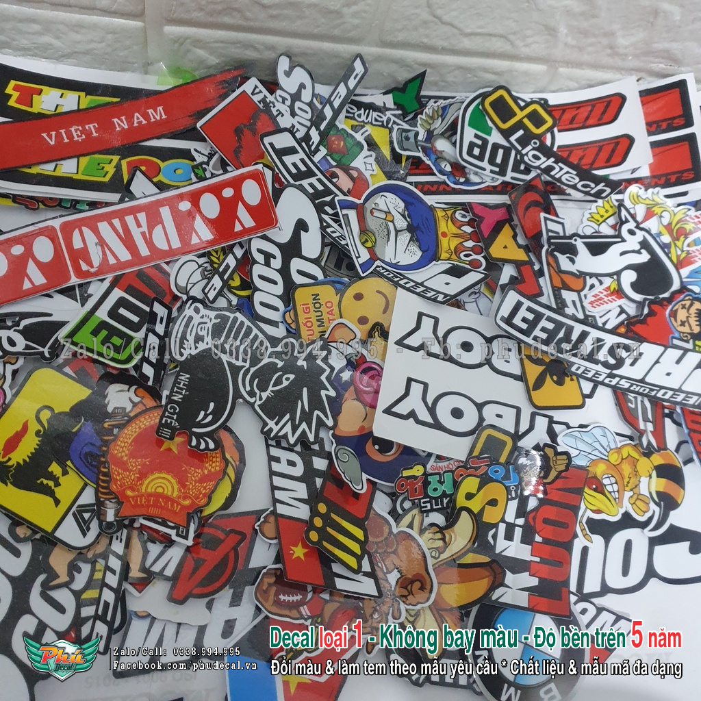 Hình dán sticker Doraemon ngầu, Doremon hung dữ dán trang trí xe và vật dụng tùy thích