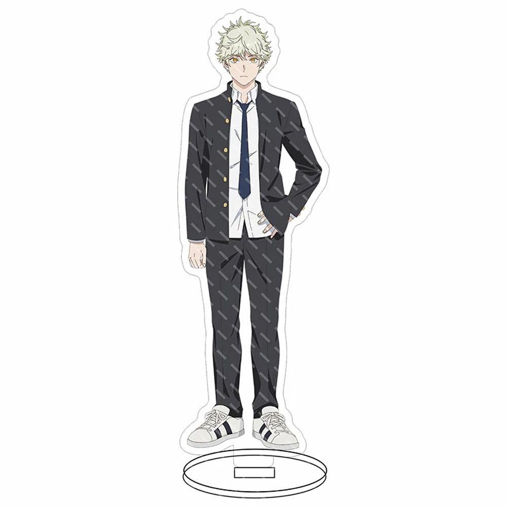 JARRED Collection Acrylic Display Stand Model Toys Acrylic Plate Anime Figure Stand Double Sided Desk Decor Transparent Ornaments Cartoon Manga Characters Blue Period Acrylic Stand