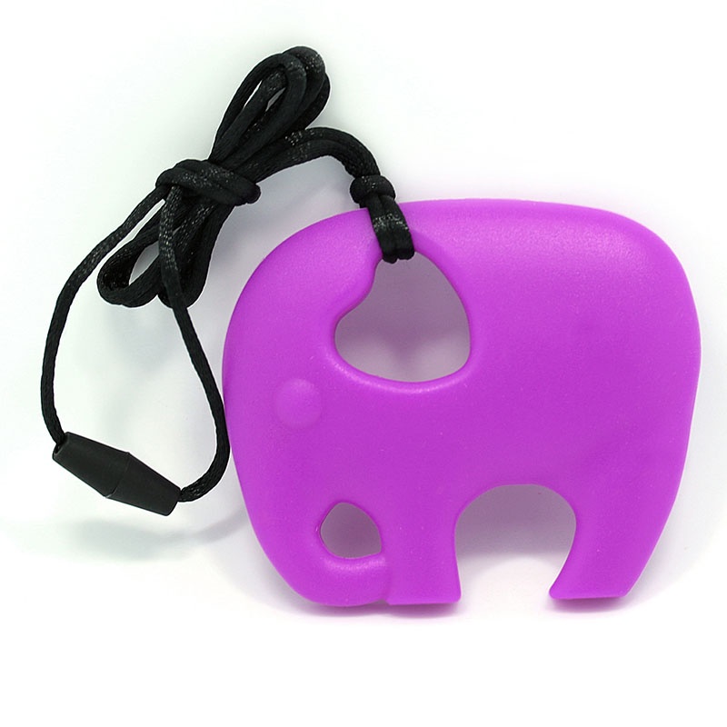 Đồ Chơi Ngậm Nướu Hình Chú Voi Bằng Silicone Dành Cho Trẻ Em