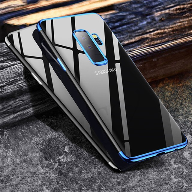 Ốp điện thoại Samsung Galaxy dẻo viền màu trẻ trung năng động cho J3/J5/J7 Pro/A8 Plus 2018