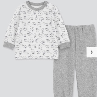 Bộ ngủ nỉ bé trai+gái Uniqlo