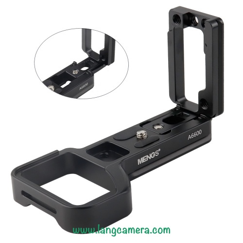 Đế Máy Ảnh (L-Plate) Sony A6600 - Đế Kim Loại Hiệu Mengs Cực Chuẩn