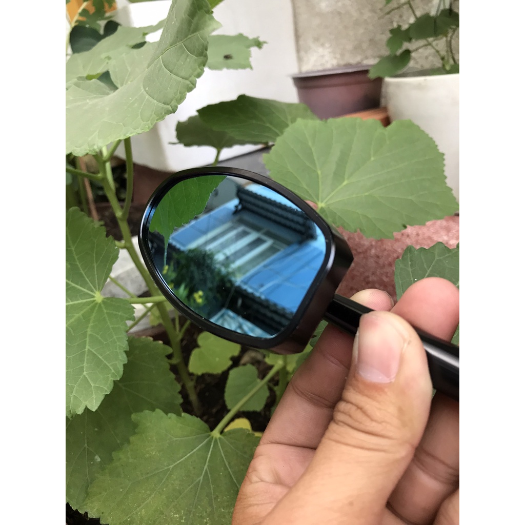 Kính rizoma, kính sò RIZOMA màu đen lắp vario vision sh150 air blade sonic satria exciter - phụ kiện xe máy