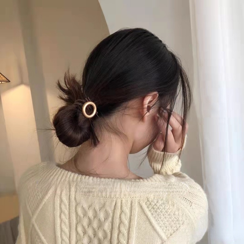 Dây Buộc Tóc Cao Su Phong Cách Hàn Quốc Đơn Giản Mẫu Mới 2022 Cho Nữ