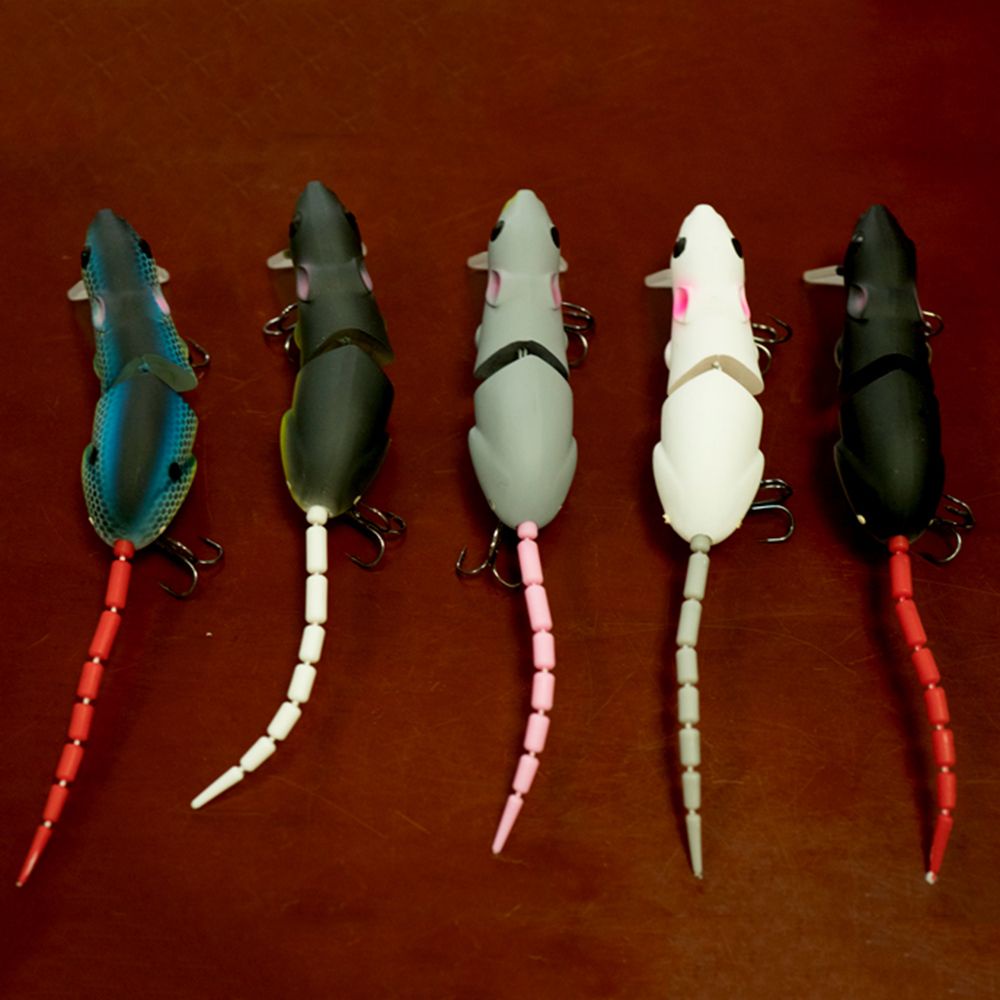 Mồi Câu Cá Nhân Tạo 15.5cm Có Móc Hình Chuột Tiện Dụng