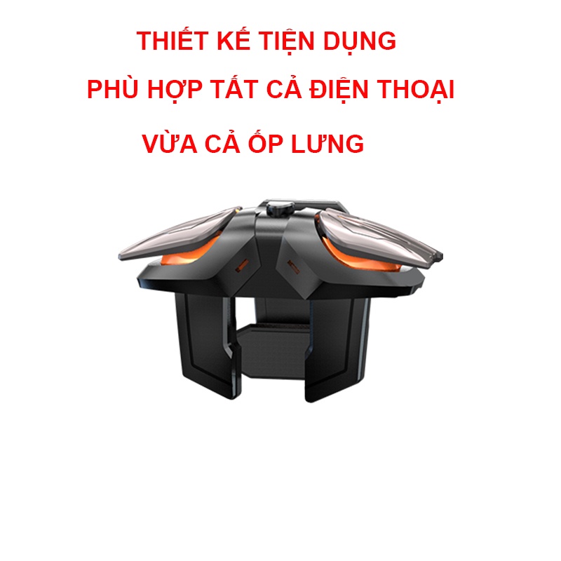 [HÀNG CAO CẤP]  AUTO TAP 6 NGÓN JS61 | Nút chơi game auto tap 6 NGÓN dành cho game FPS Freefire, PUBG, COD