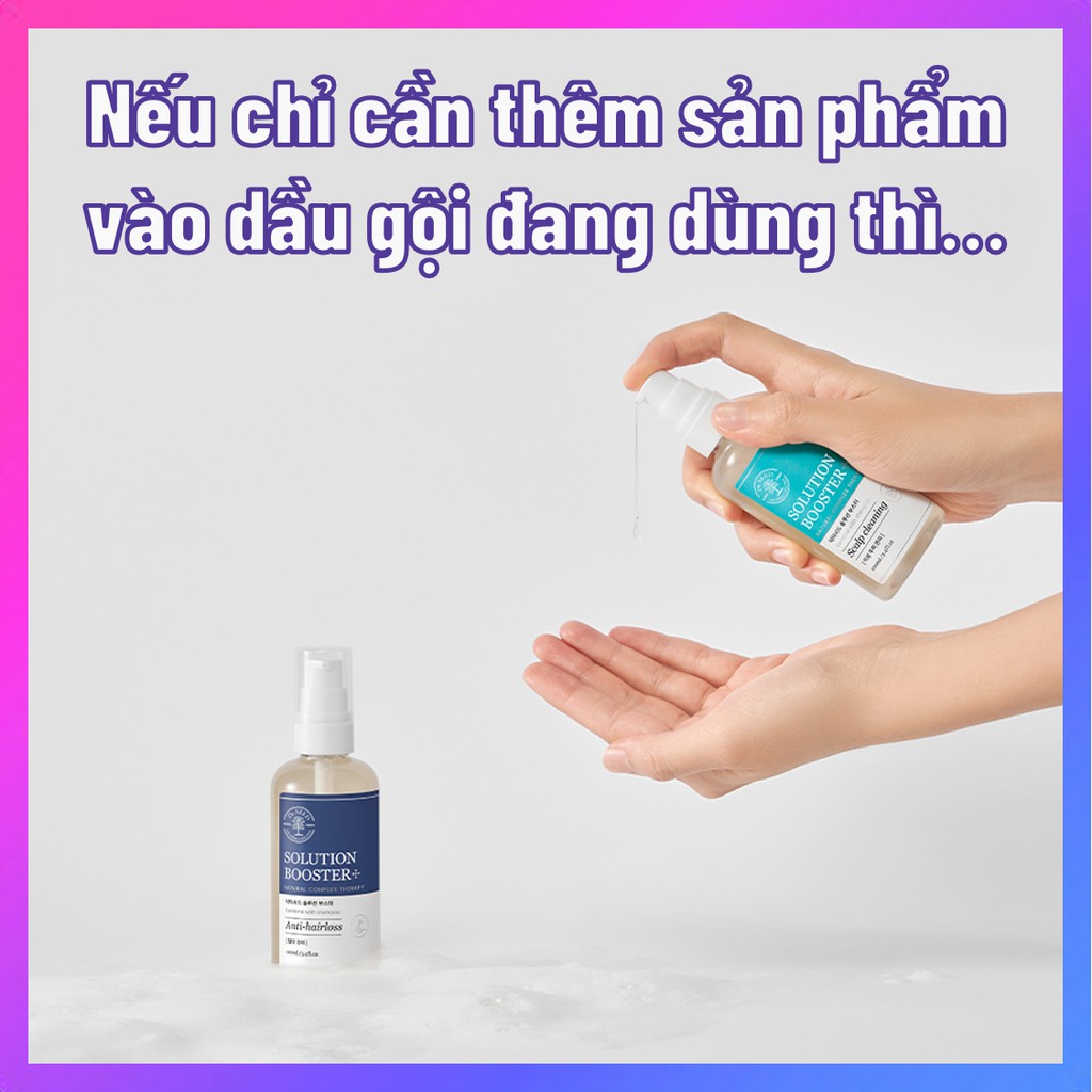 OnePick) Dưỡng chất thêm vào dầu gội giúp da đầu khỏe mạnh ngăn ngừa rụng tóc vảy gàu và bã nhờn [Dr.Seed Solution Booster Hari Treatment 100ml] | BigBuy360 - bigbuy360.vn
