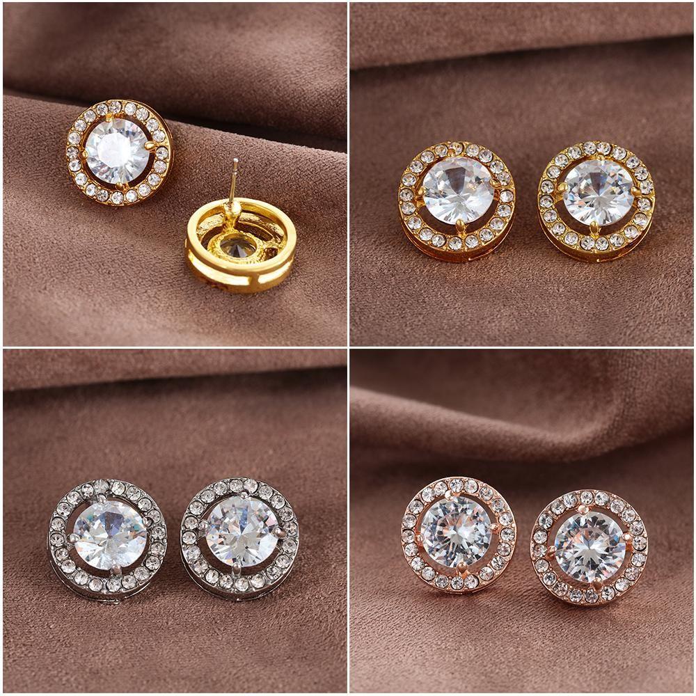 Khuyên Tai Thời Trang Dự Tiệc Cưới|Áo Thun Trắng Sáng Bóng Thời Trang Cho Nam Nữ