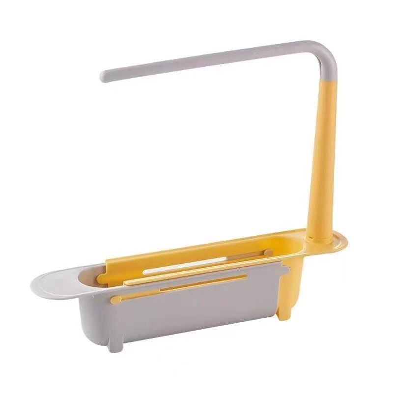 Giá Để Giẻ Rửa Bát, Kệ Giá Gác Bồn Để Đồ Rửa Chén Có Thể Kéo Dài Tiết Kiệm Không Gian
