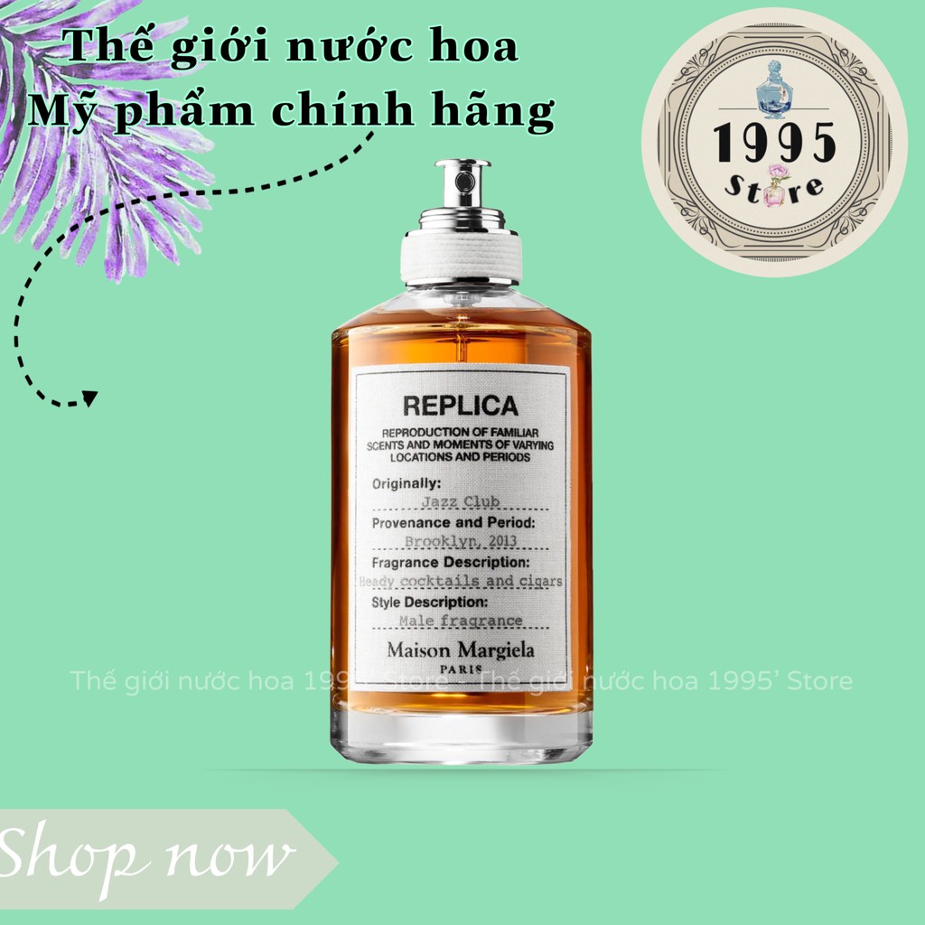 (Mẫu chiết) Mẫu thử Nước hoa Replica Jazz Club 10ml EDT Spray / Chuẩn authentic