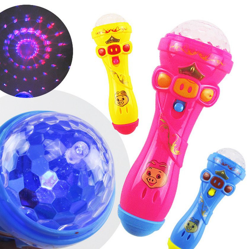 Đèn LED nhấp nháy đồ chơi hình cây đuốc sáng tạo làm quà tặng cho trẻ em