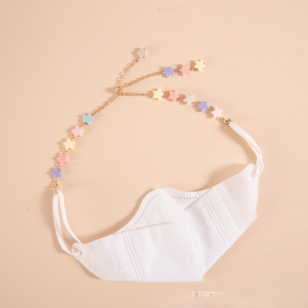 Dây Đeo Khẩu Trang / Dây Đeo Điều Chỉnh Được / Mở Rộng Nhẹ Và Đơn Giản / Dây Đeo Mặt Nạ Ngọc Trai / Dây Chuyền Có Thể Điều Chỉnh