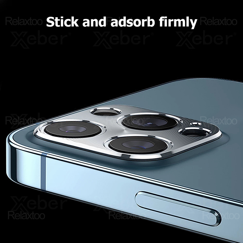 Khung viền kim loại bảo vệ camera sau cho Apple Iphone 12 Pro Max Mini | BigBuy360 - bigbuy360.vn