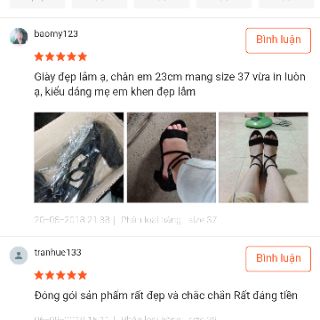 Giày cao gót 7 phân dây chéo mảnh (1X)