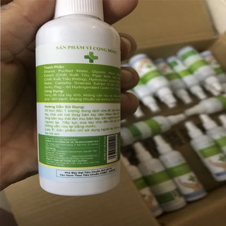 [Hàng Hot] Xịt tay sạch khuẩn biocos