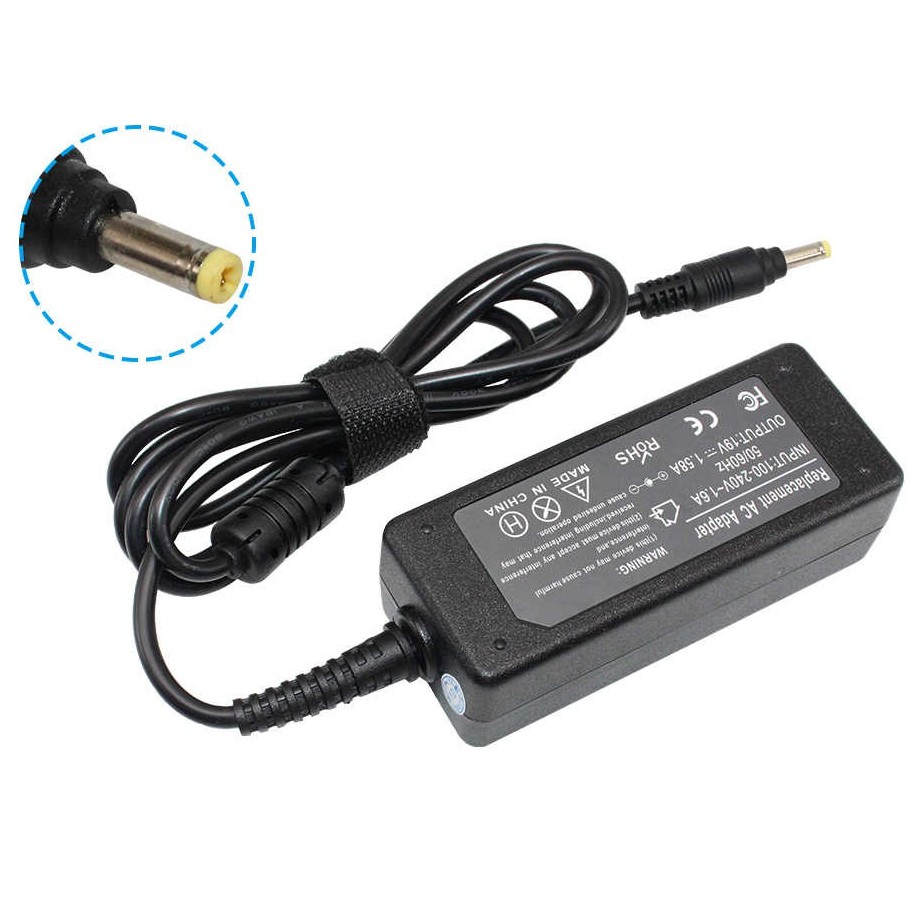 (ADAPTER) SẠC LAPTOP HP 19.5V-2.05A (40W) (Mini) kích thước đầu ghim 4.0 x 1.7 mm