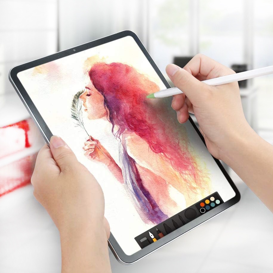 Bộ 6 bọc ngòi cho Pencil 1 Pencil 2, Nắp bảo vệ ngòi silicone chống trượt Vỏ bảo vệ đầu ngòi bút