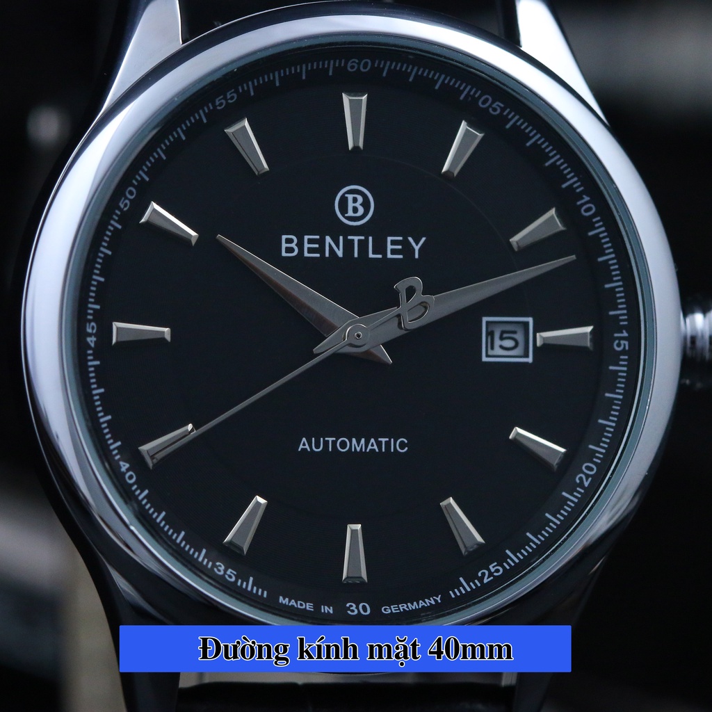 Đồng Hồ - Đồng Hồ Nam Bentley Dây Da Cao Cấp - Mặt Kính Cứng Chống Trầy Xước - Bảo Hành 12 Tháng - Kiểu Dáng Năng Động | BigBuy360 - bigbuy360.vn