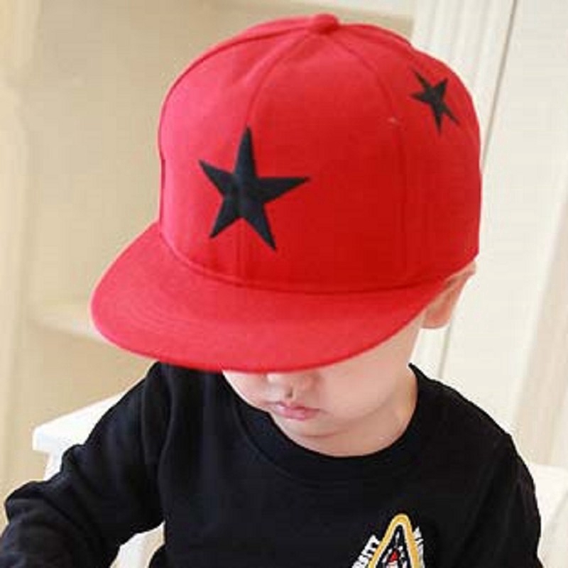 Mũ bóng chày họa tiết ngôi sao cho bé trai và bé gái