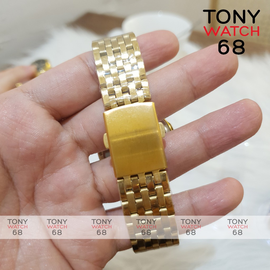 Đồng hồ đeo tay cặp đôi nam nữ SL chính hãng có lịch chống nước dây thép đúc đặc | BigBuy360 - bigbuy360.vn