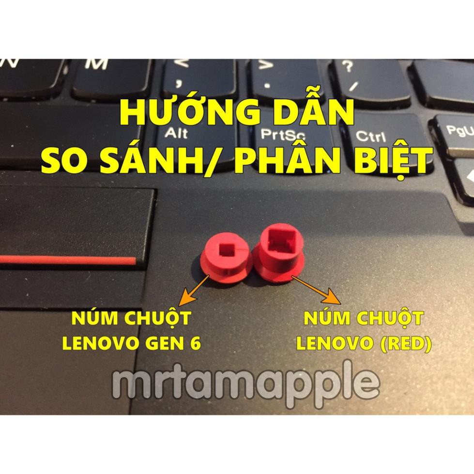 (TRACKPOINT) NÚM CHUỘT GIỮA BÀN PHÍM LAPTOP DELL, HP, LENOVO (NÚT CHUỘT CAO SU)