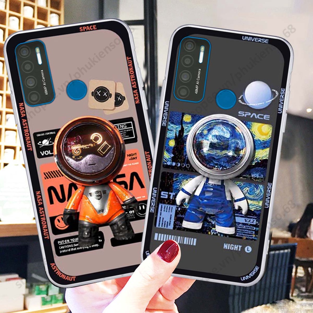 Ốp lưng Vsmart Star 5 / Joy 4 / Live 4 hình người máy, robot nasa đáng yêu dễ thương