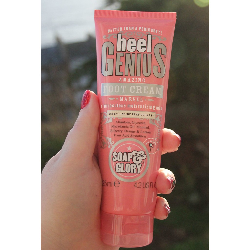 Kem dưỡng da chân Soap & Glory Heel Genius Foot Cream 125ml