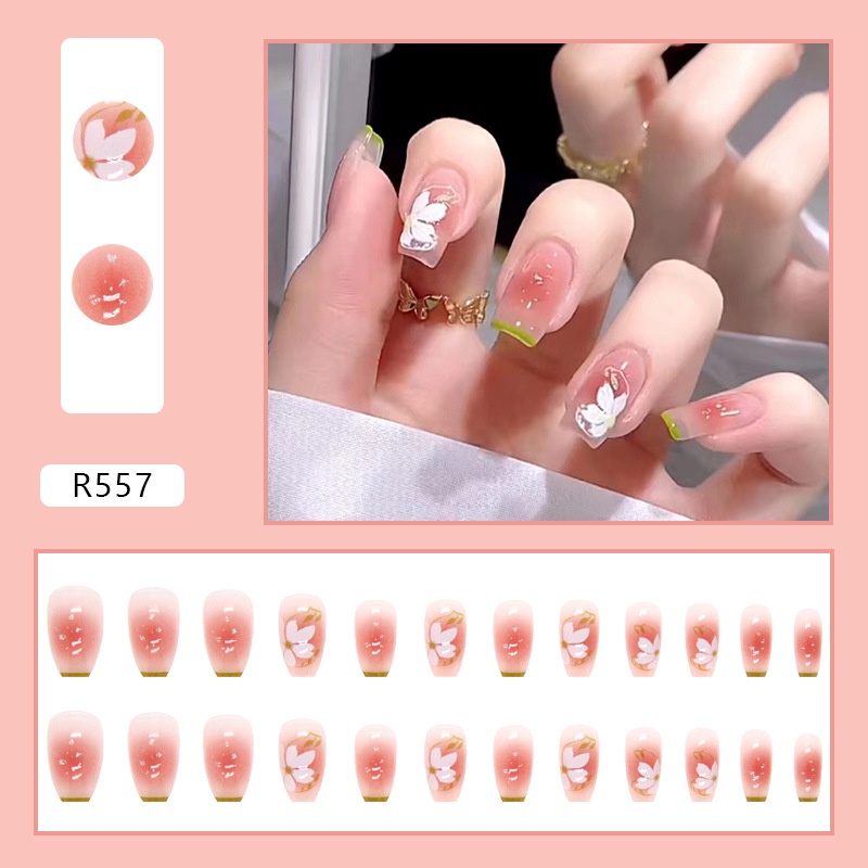 Móng tay giả mẫu mới nail xinh [R541-580]