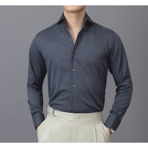 Áo Sơ Mi Nam Dài Tay GEELE Cổ Cutaway Form Regular FIT SM03