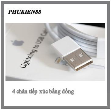 Cáp Sạc Iphone chính hãng [ 100% zin bóc máy] tích hợp 6/7/ 8/X/XR/XS/Macbook