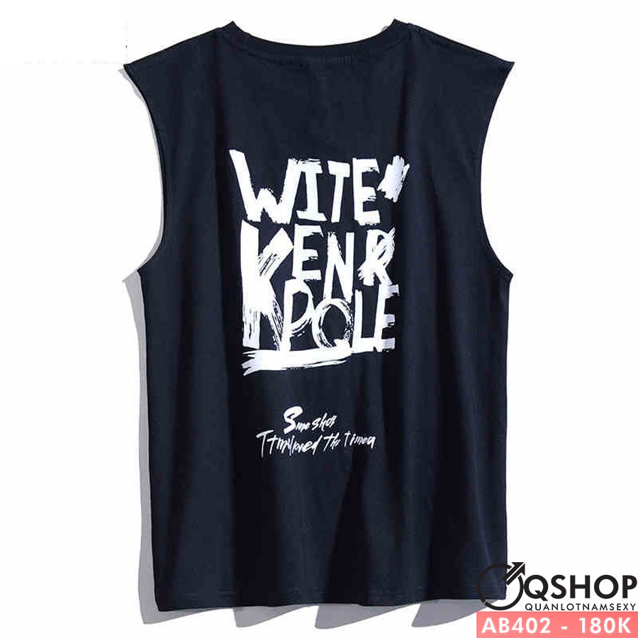 Áo thun tanktop tập gym, đi chơi AB403