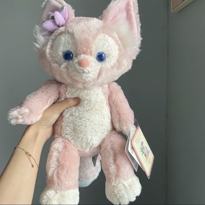 Gấu bông Linabell hồng bánh bèo có tag sịn sò