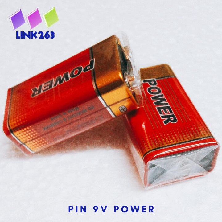 PIN 9V POWER Siêu BỀN