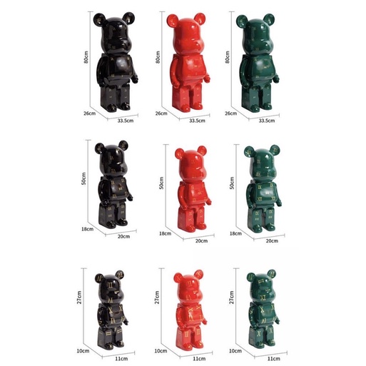 Bearbrick sz 1000% bearbrick sz lớn 80cm bản Lv la mã