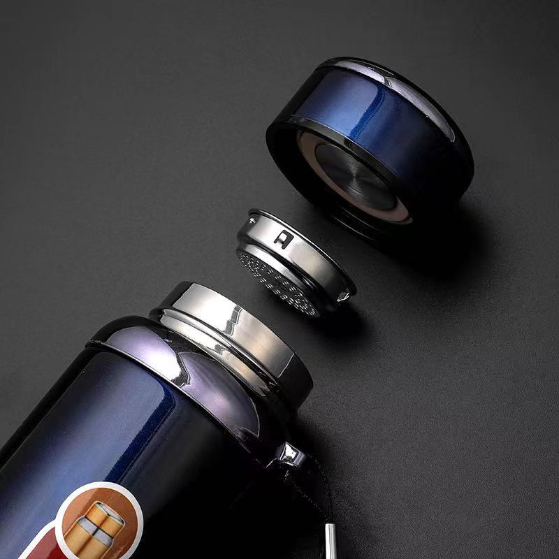 Bình giữ nhiệt inox 316 dung tích 1000ml 2 lớp cách nhiệt, có dây treo và lưới lọc