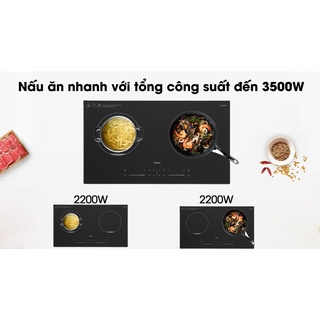 Bếp từ đôi lắp âm Midea MC-IH3520