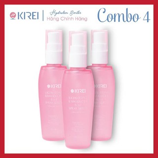 Combo 3 chai Tinh Chất Dưỡng Trắng Dạng Xịt 6 trong 1 Kirei JP - Skin Tone Enhancer 6in1 Spray Serum 100ml