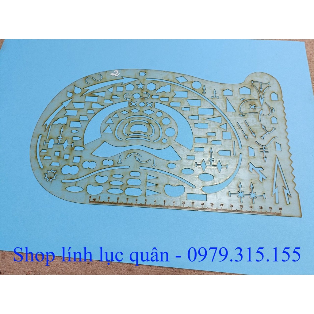 Thước chỉ huy tham mưu mẫu 2