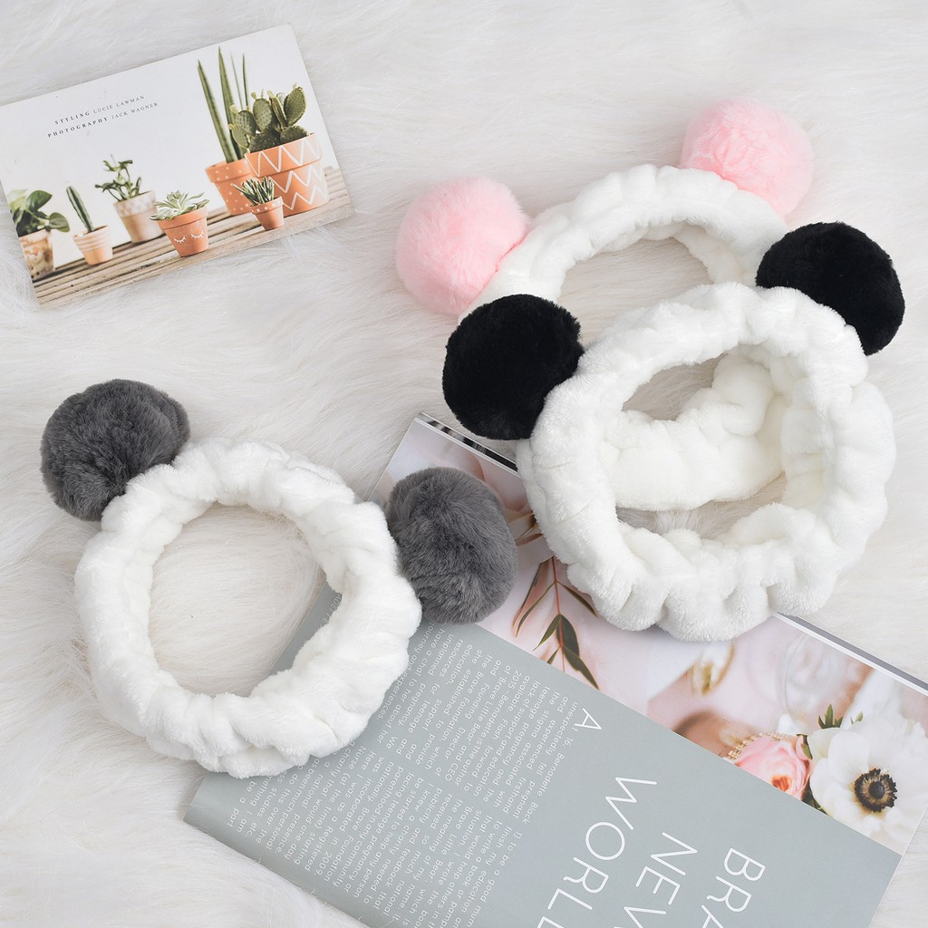 Băng đô thiết kế kiểu gấu trúc xinh xắn