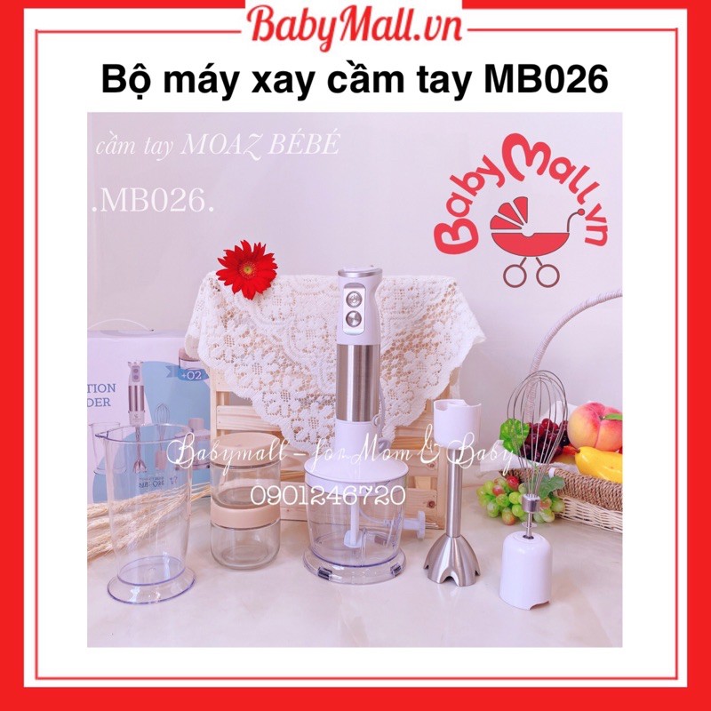 Máy xay cầm tay đa chức năng Moazbebe MB026