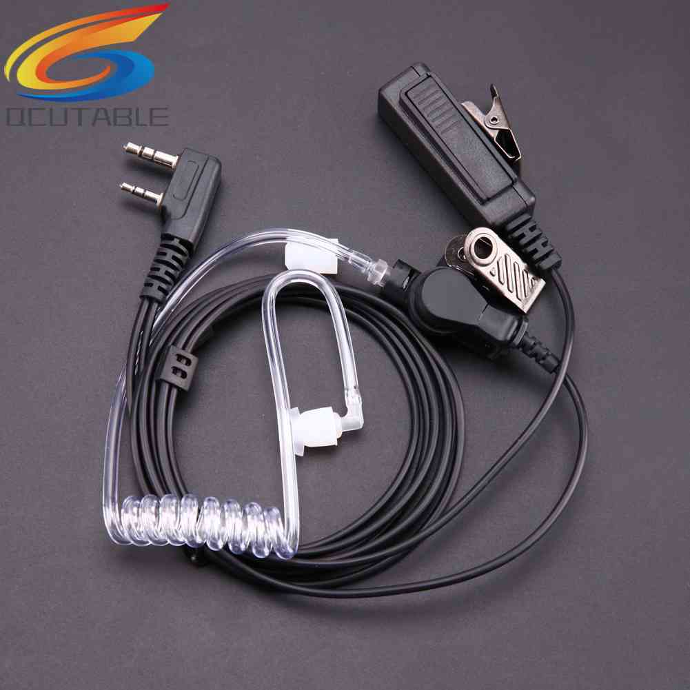 Tai Nghe Bộ Đàm 2 Pin Có Mic Cho Baofeng KenW00d U.V-5R