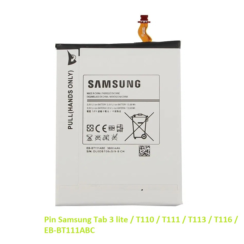 Pin Samsung Tab 3 lite / T110 / T111 / T113 / T116 / EB-BT111ABC