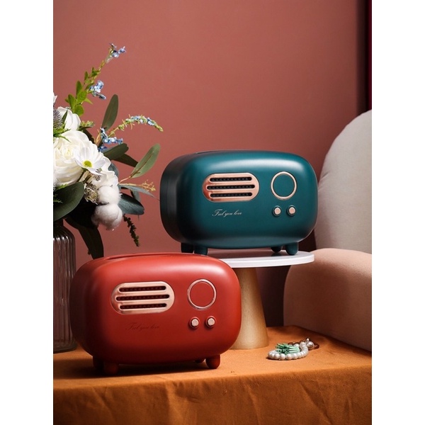 Hộp Giấy RADIO cổ điển,thời trang và tinh tế,mang hơi hướng Vitage