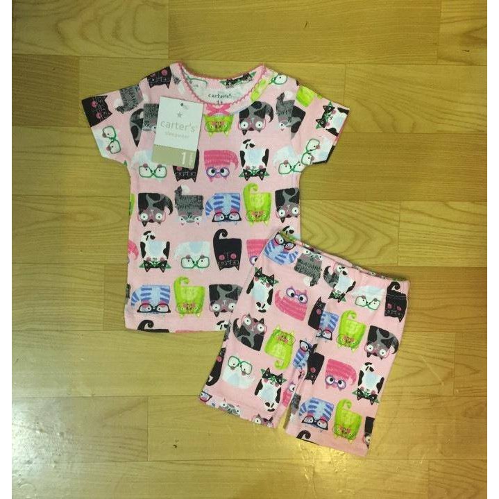 Đồ bộ lửng bé gái ♥️ FREESHIP ♥️ Chất thun borip mềm mịn, co giãn tốt, họa tiết tươi sáng