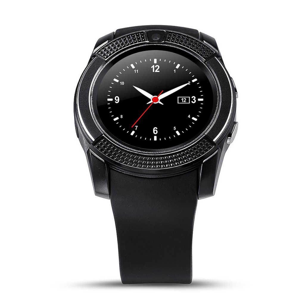 Đồng hồ Thông minh Smart Watch V8 - Hỗ trợ sim nghe/gọi - Kết nối Bluetooth Wifi - Camera.