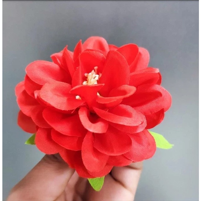 Hoa trang trí bánh sinh nhật  hoa lụa cúc pháp trang trí bánh kem