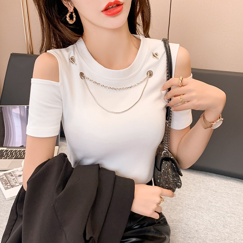 Áo Thun cotton Tay Ngắn Thiết Kế Mới Năng Động Thời Trang